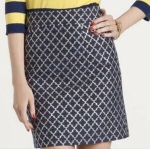 Kate Spade Julie Geometric Print Mini Skirt Size 2